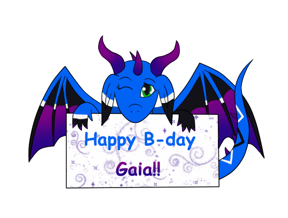 Happy Birthday Gaia!