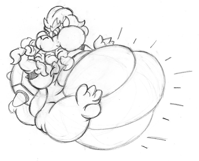 Bowser carrot binge