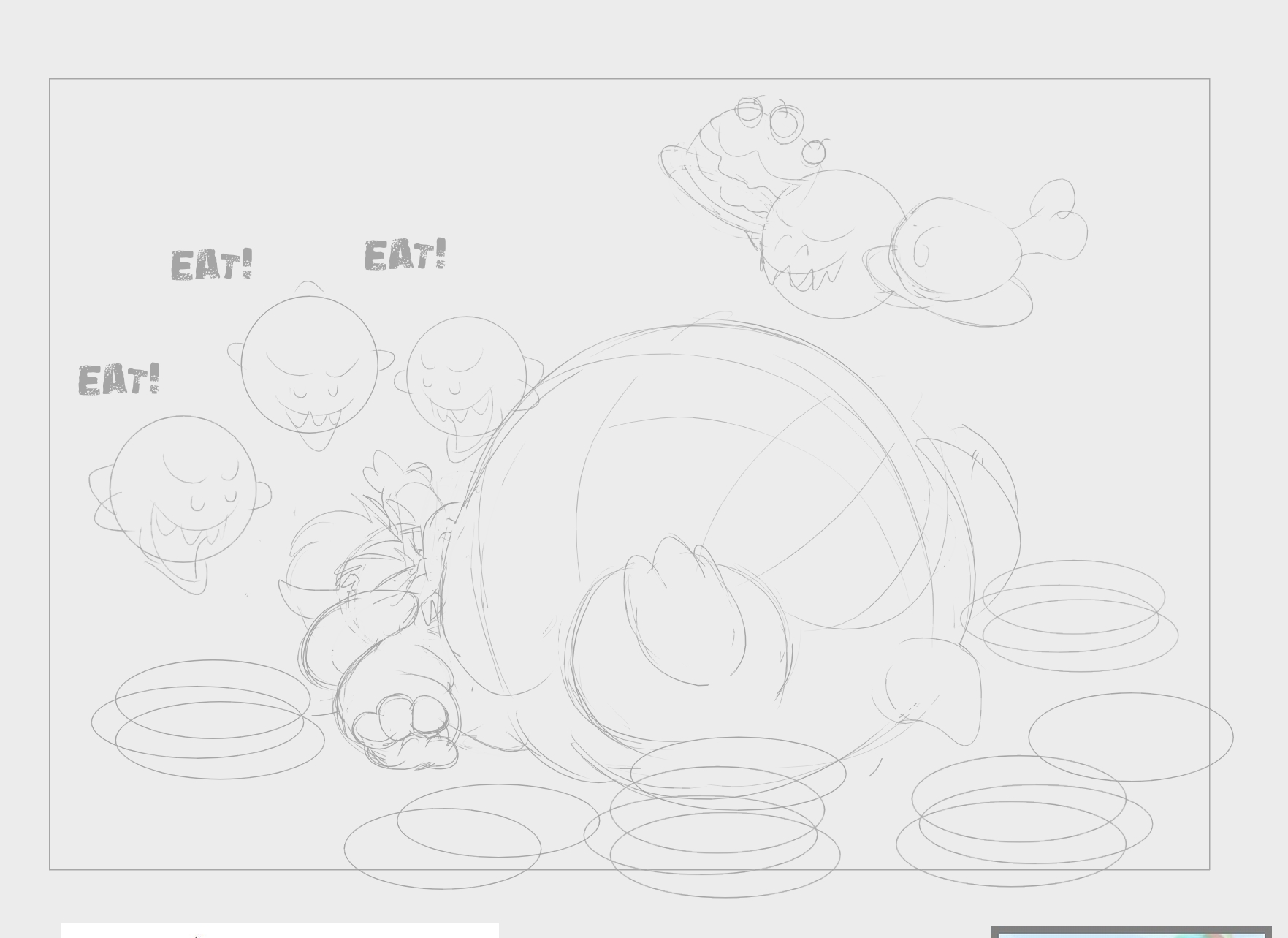 Bowser Forcefeeding Scene