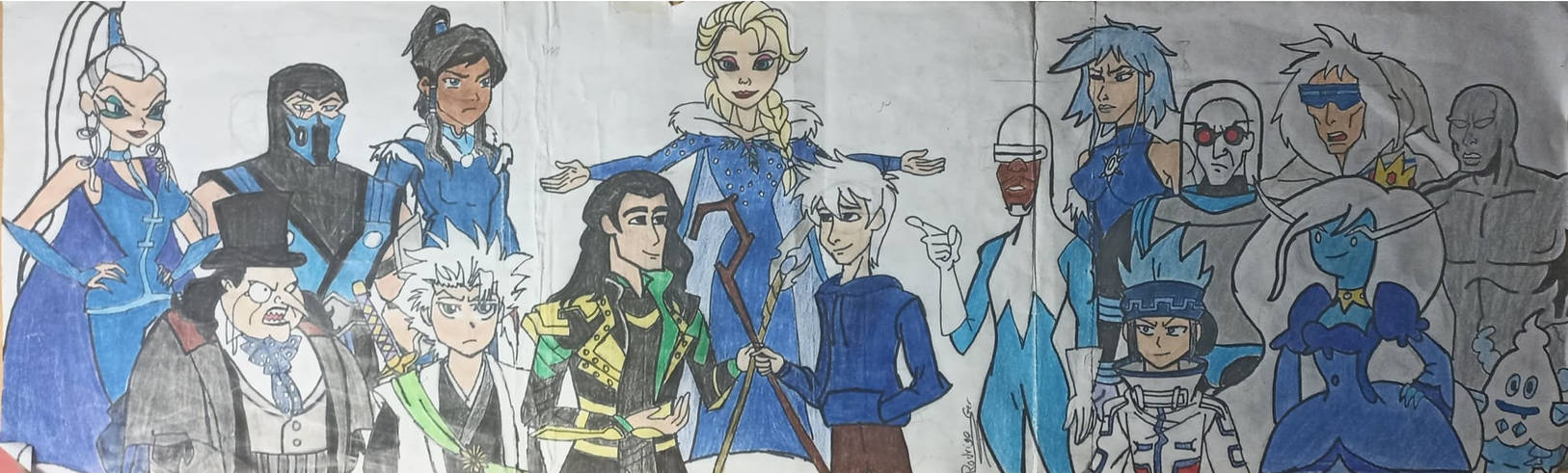 Ice Characters Background Ice cartoon characters by Roo3201 on DeviantArt