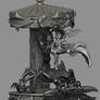 Steam Punk Carousel Zodiac Digital Sculpt FIN002