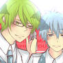 Midorima Shintarou And Kuroko Tetsuya