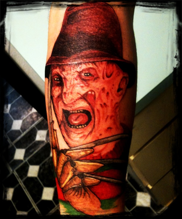 freddy krueger tattoo