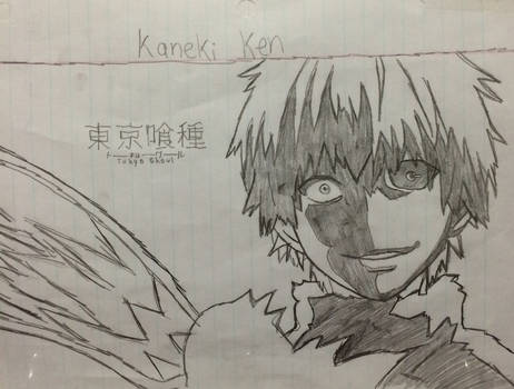 Kaneki ken drawing :3