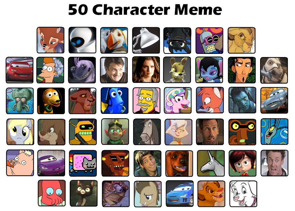 Memes characters. Мои персонажи meme. 50 Character list. Мои персонажи meme by Nerra. 50 Character meme.