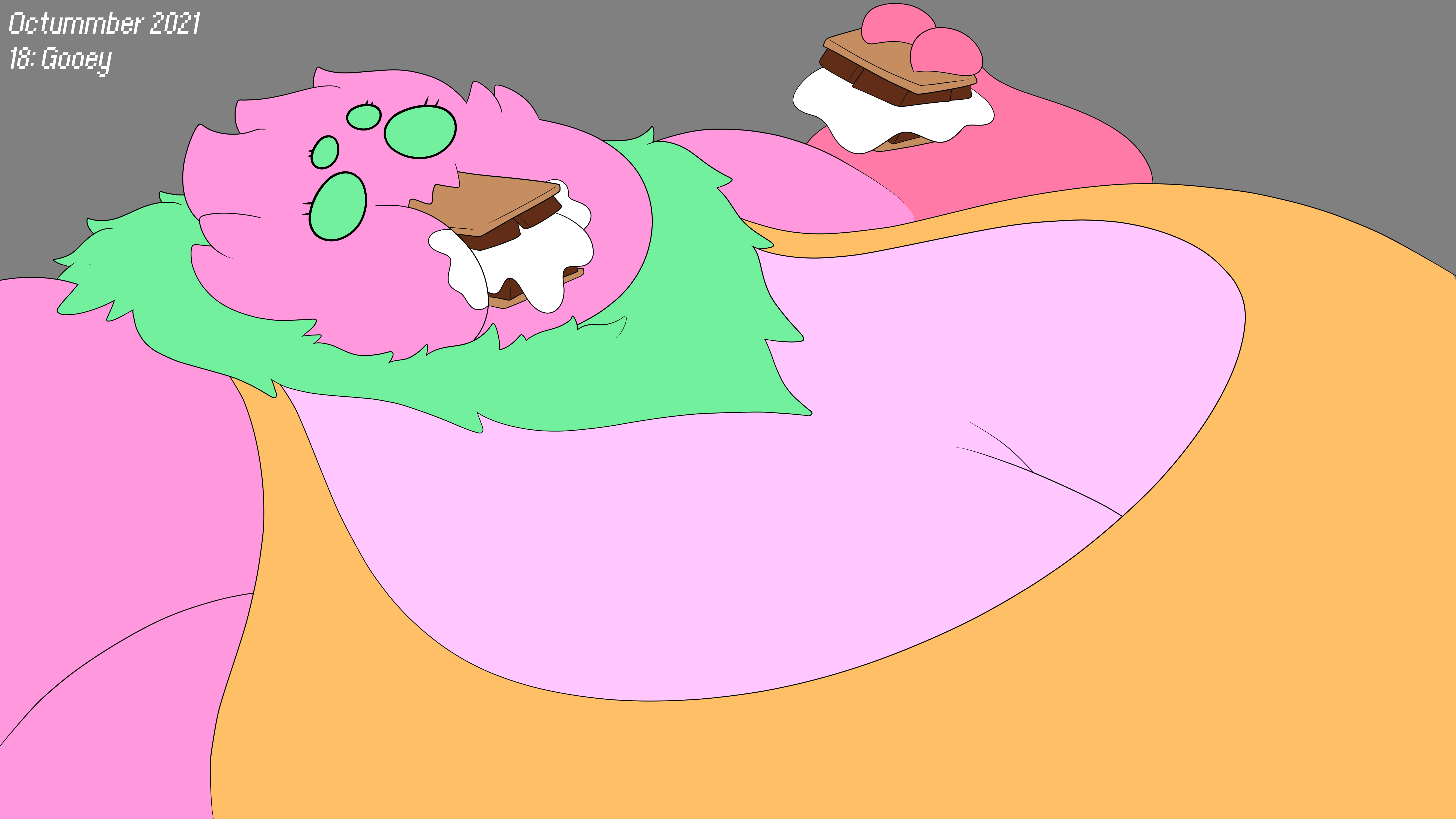 Gooey Deviantart Octummber 2021 Day 18: Gooey by ASpiffyGoat on DeviantArt