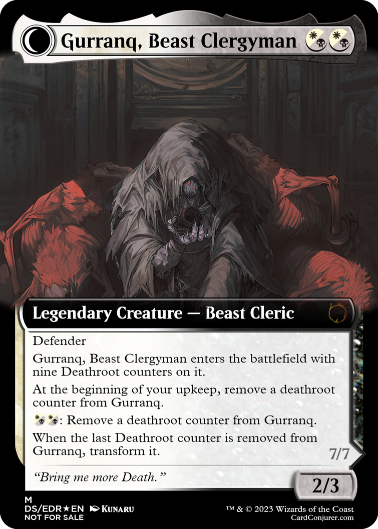 Gurranq, Beast Clergyman by Nergioh on DeviantArt