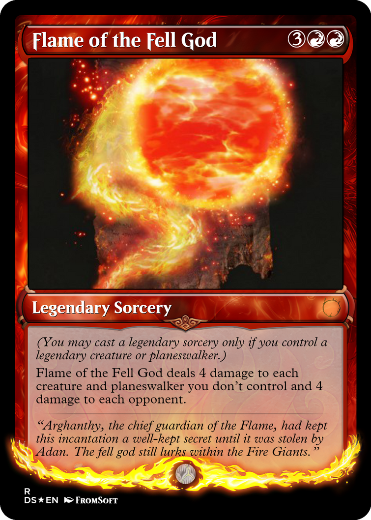 Flame of the Fell God by Nergioh on DeviantArt