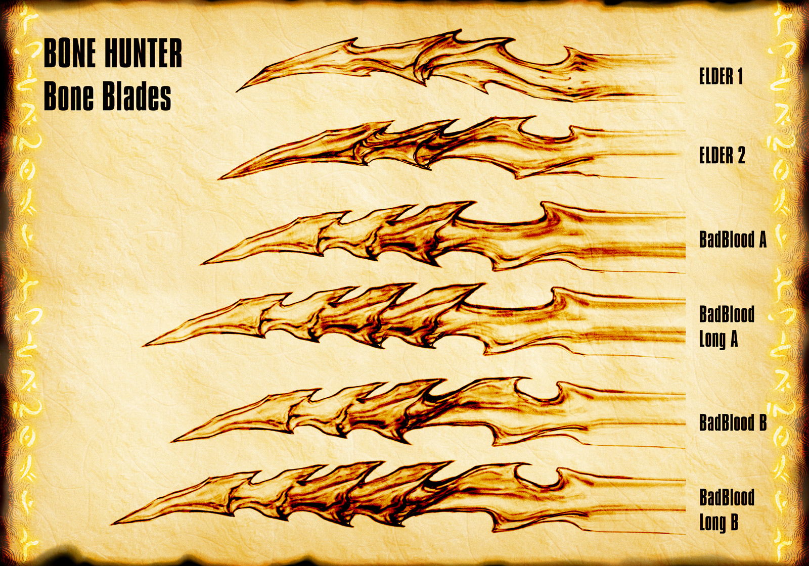 Bone Hunter Bone Blades