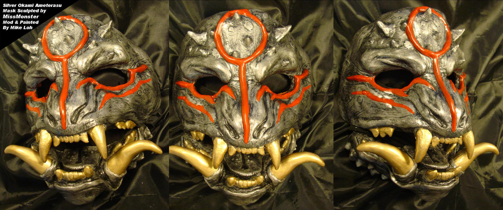 Paper mache devil mask by missmonster on DeviantArt