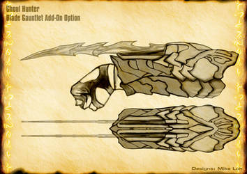 Ghoul Armor Blade Gauntlet