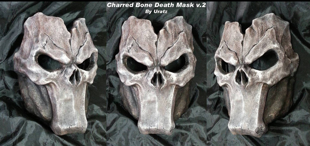 Death Mask v2 Charred Bone by Uratz-Studios on DeviantArt