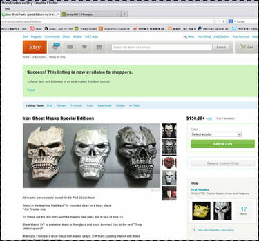 Iron Ghost Masks on Sale!