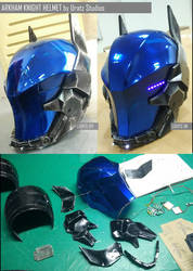 Arkham Knight Helmet Done!