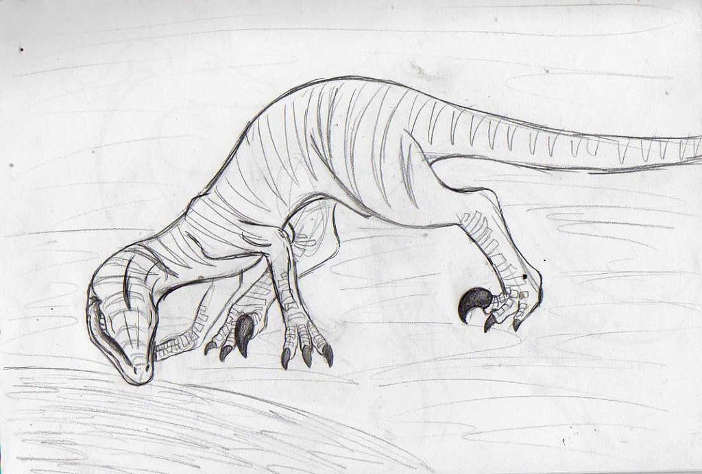 Demon Raptor Drawing Raptor by Kaname-Nakajima on DeviantArt