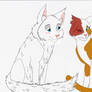 Brightheart and Cloudtail