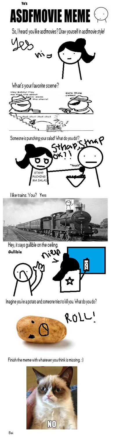 Qasdf Asdfmovie Meme by PC-Spirit on DeviantArt