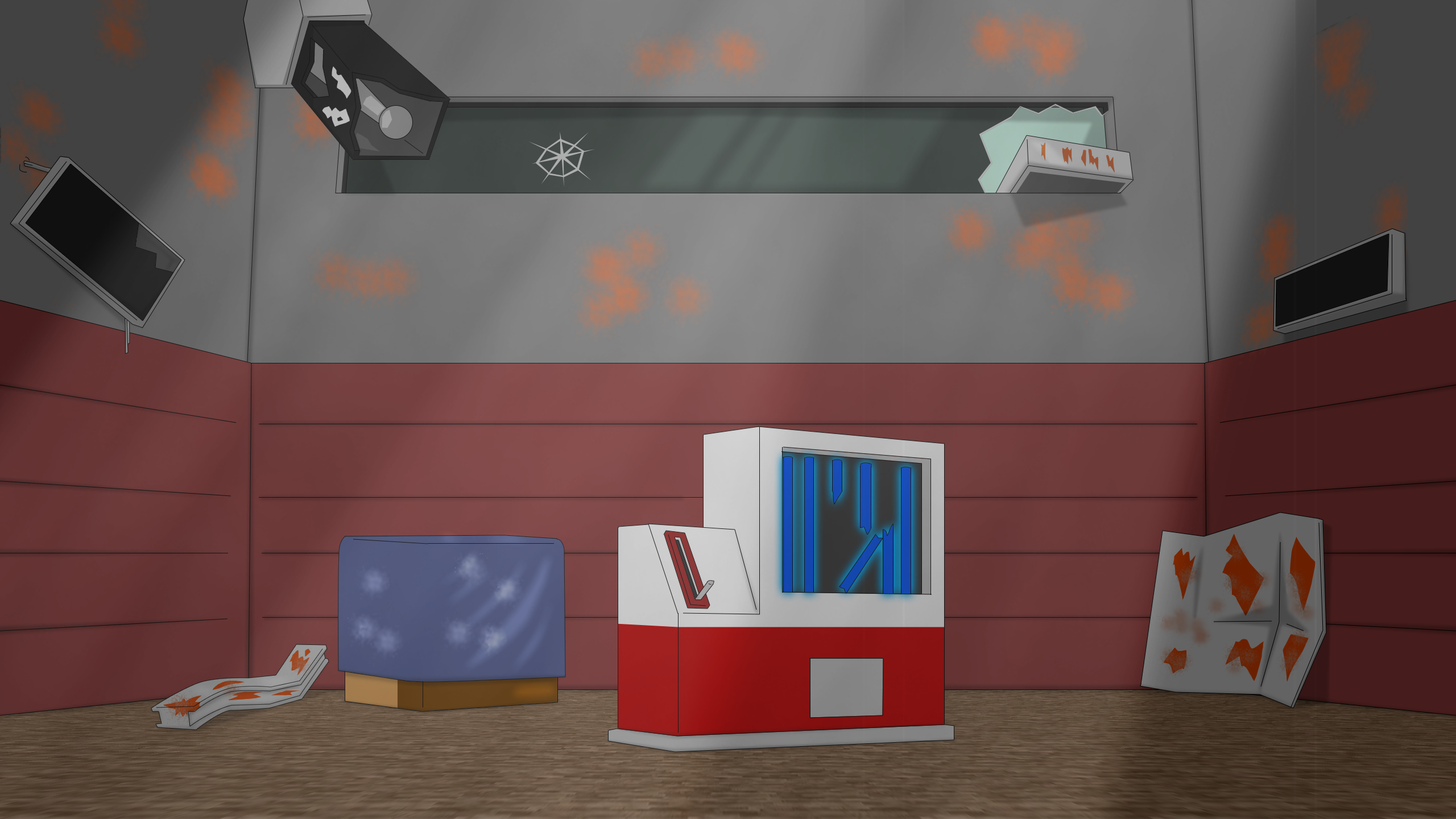 Testing Room in the Abandoned Laboratory by Skyblue2005 on DeviantArt