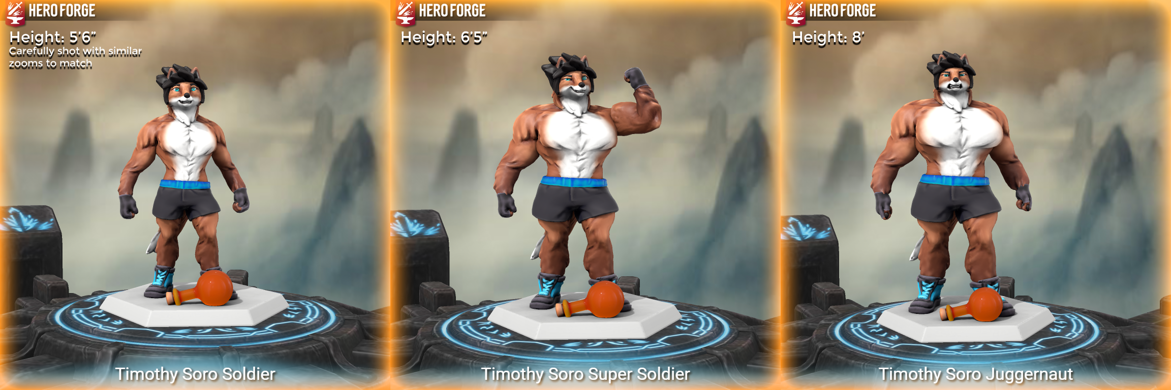 Heroforge Muscle Hero Forge - Timothy Soro (MALAKAS) by Skyblue2005 on DeviantArt