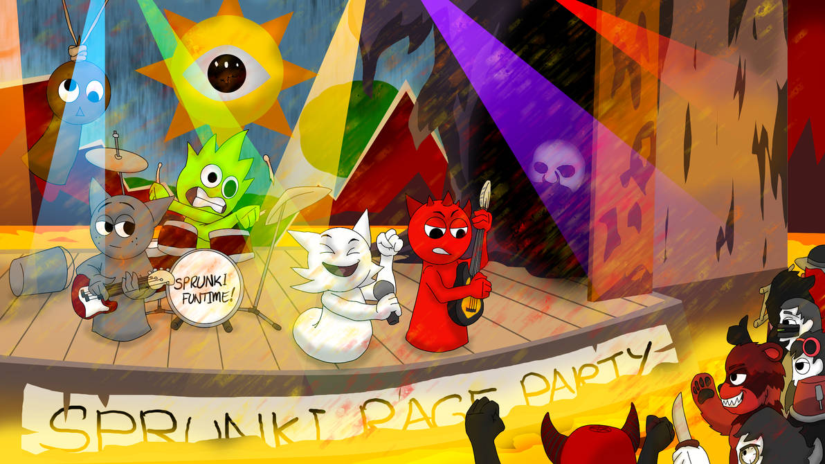 Rage Party by Skyblue2005 on DeviantArt