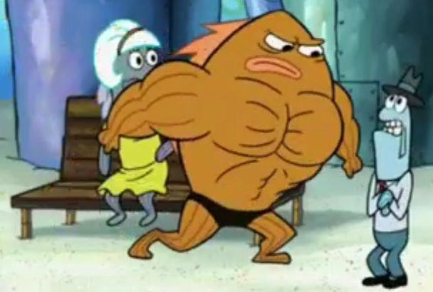 Buffed Fish Frank the Buff Fish #16 by DolphinSeaBlue on DeviantArt