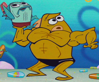 Fish Getting Buff Frank the Buff Fish #23 by DolphinSeaBlue on DeviantArt