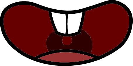 HTF front screaming mouth asset by charliecjd on DeviantArt
