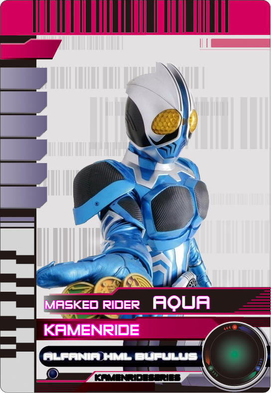 Mask Rider Aqua Kamen Ride: Aqua by pooh0669 on DeviantArt