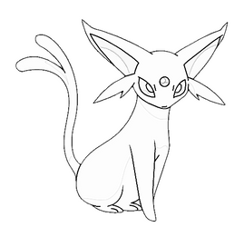 espeon sketch