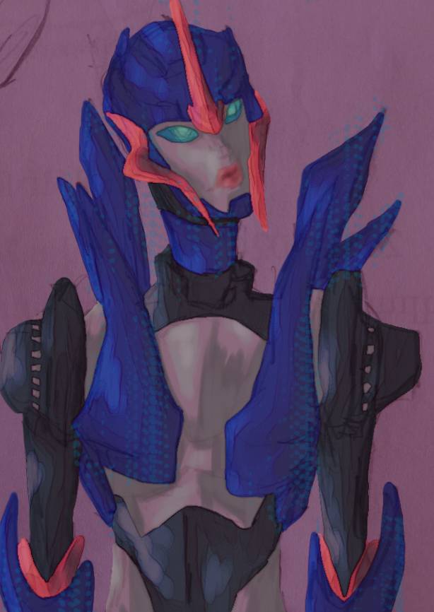 Transformers Prime-Blue Arcee by RockBlazePrime on DeviantArt