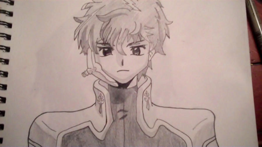 Code Geass Drawling Suzaku Kururugi Code Geass drawing by Valcor347 on DeviantArt