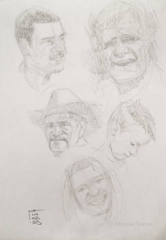 Head sketches