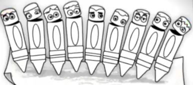 Coloring Crew Reverse Color Crew coloring page by hecklefishfromthe on DeviantArt