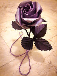 Purple Origami Rose (Kawasaki)