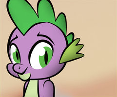 Smolder Kisses Spike On The Cheek (Request)