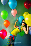 miss Ann on helium by theluckynine