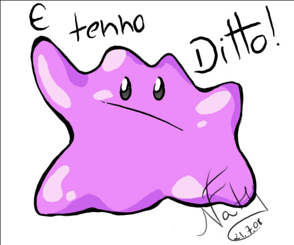 E tenho ditto