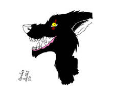 werewolf lineart done