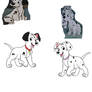101 dalmatians OCs Nandi and Satta