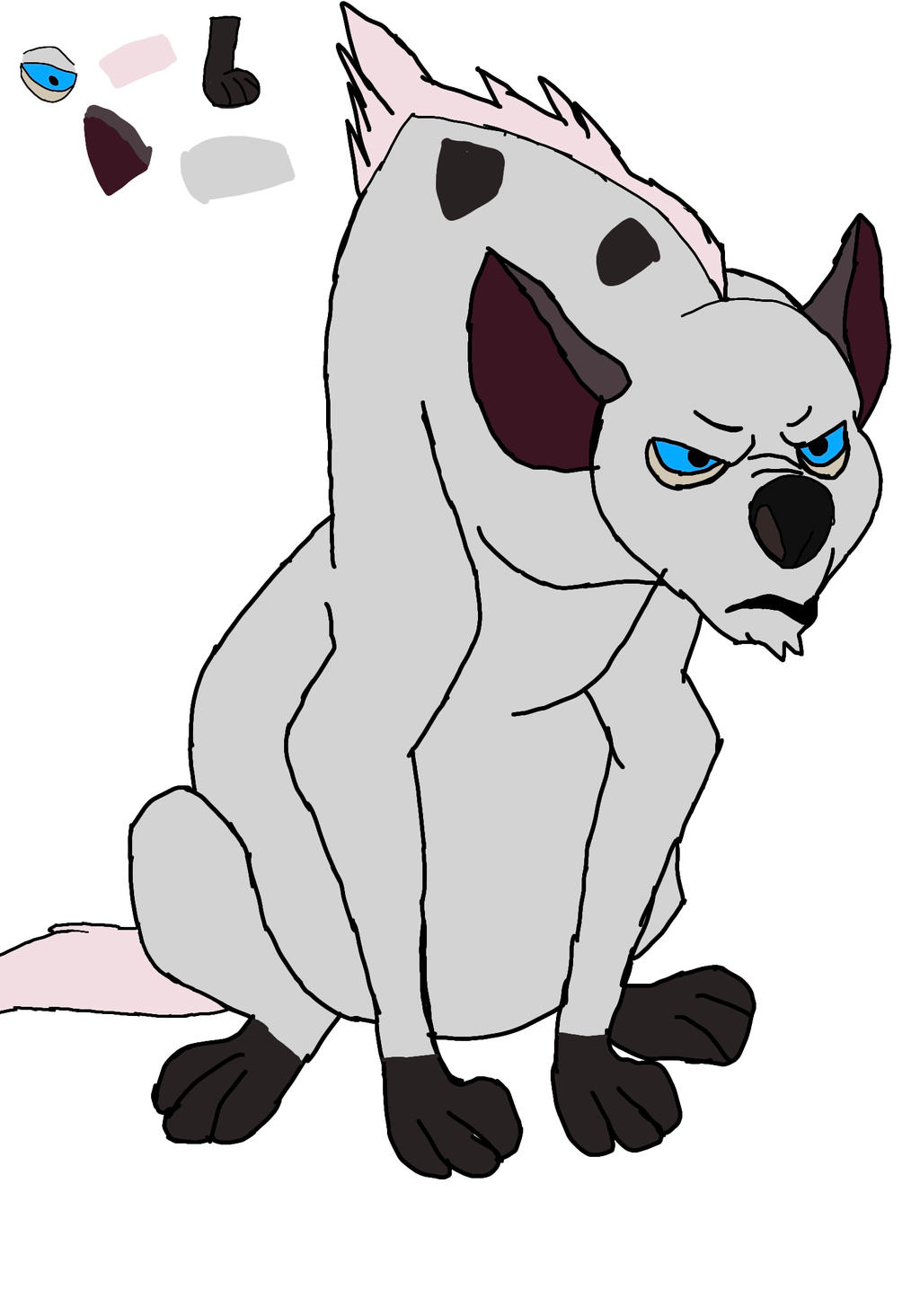 Dolion the hyena