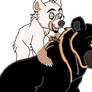 Taupek and Aklaq the grizzly