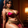  gorgeous curvy alluring Indian Woman in Wedding O