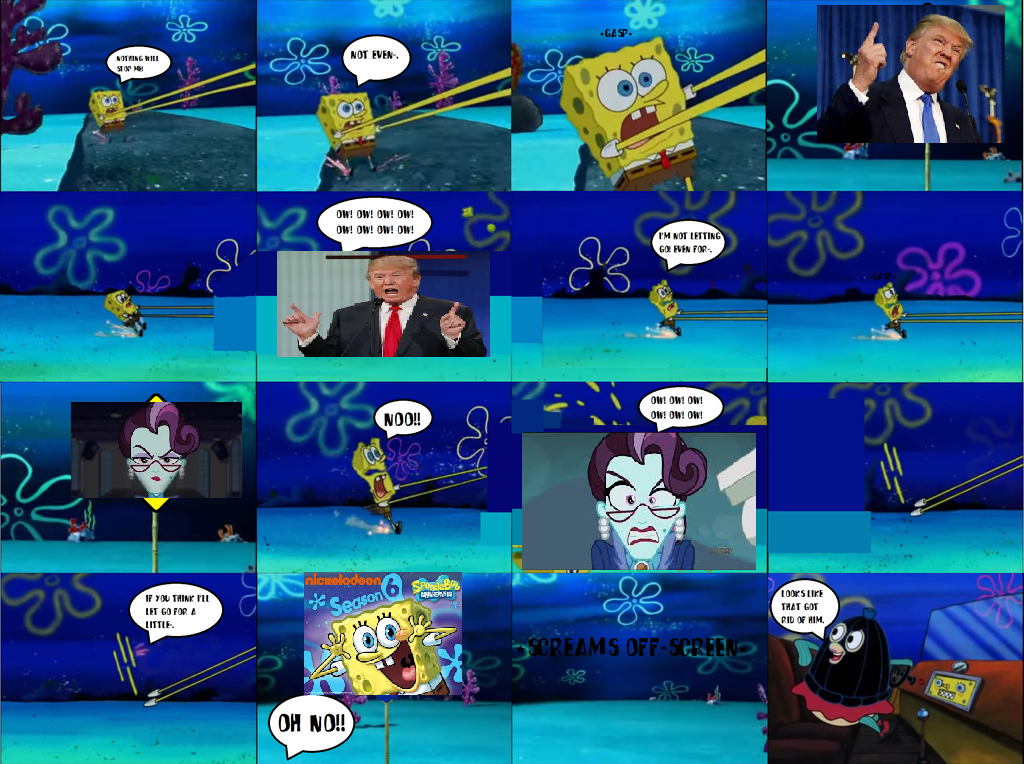 Spongebob Not Letting Go Meme By Pokemongril762 On Deviantart
