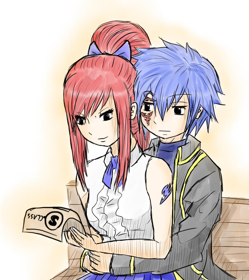Jellal x Erza by TimTam13 on DeviantArt