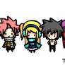 Chibi Fairy Tail winter