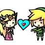 Link and Zelda valentines day