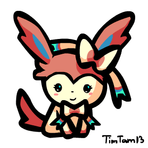 Sylveon/Ninfia animated