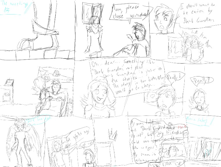 The meeting chapter 1/page 1/part 1 (sketch)