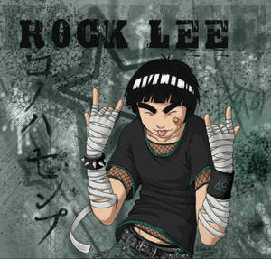 Rock Lee -- throw 'em up