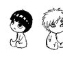 chibi Lee and Gaara